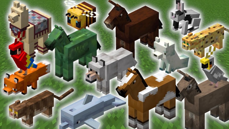 The Wildlife of Minecraft Survival Mode 